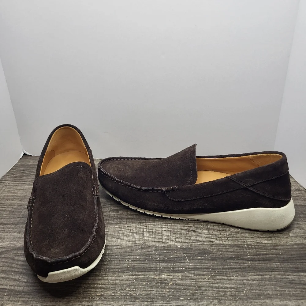 OluKai Ka'a Loafer Slip on Shoes Men's Size 11 Dark Brown New